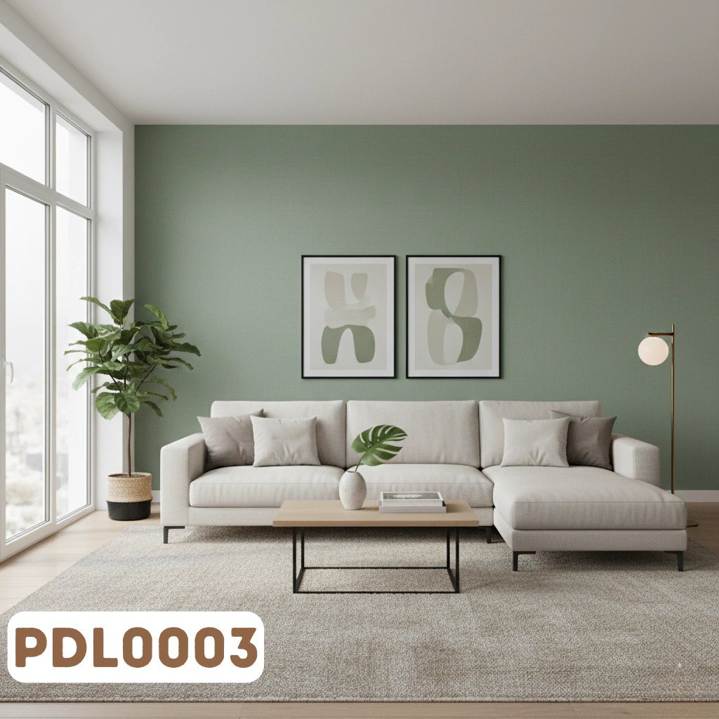 Linho Verde Claro — ambiente ilustrativo