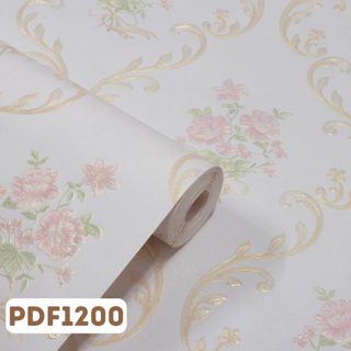 Floral Damask Rosa c/ Flores — foto 2