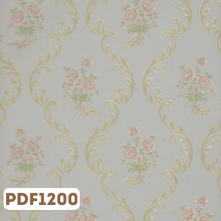 Floral Damask Rosa c/ Flores — foto 3
