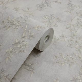 Floral Delicado Lilás com Brilho Biarritz — foto 2
