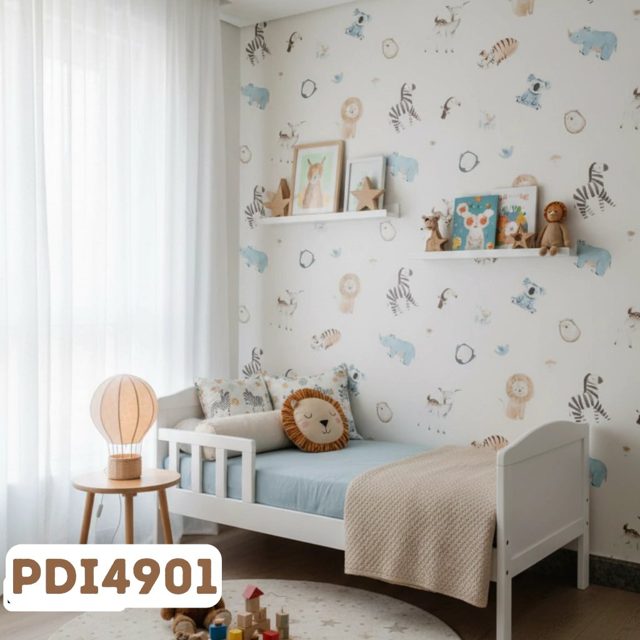 Papel de parede Infantil Safari — Alex Quaresma Fernandes, Vila Isabel