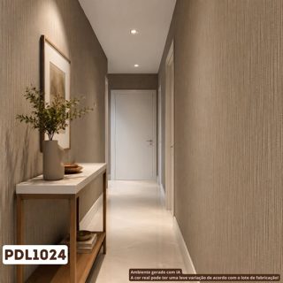 Linho Trama Castanho Marrom Biarritz — foto 4