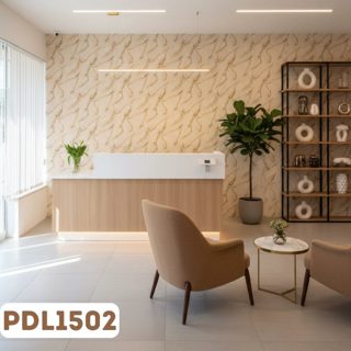 Mármore Carrara Marrom c/ Dourado — foto 1
