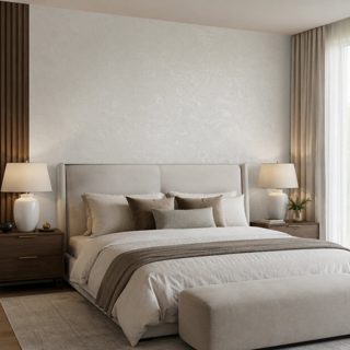 Abstrato Off White com Brilho Biarritz — foto 6