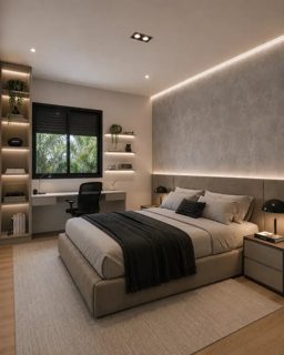 Cimento Queimado Cinza Escuro Biarritz — foto 3