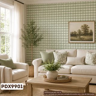 Xadrez Verde Erva-Doce Biarritz — foto 1