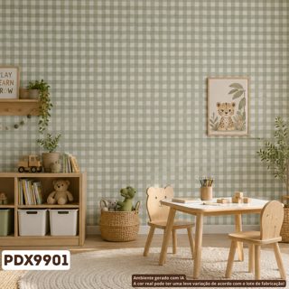 Xadrez Verde Erva-Doce Biarritz — foto 5
